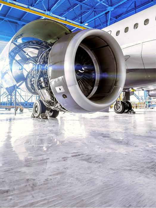 An airplane engine
