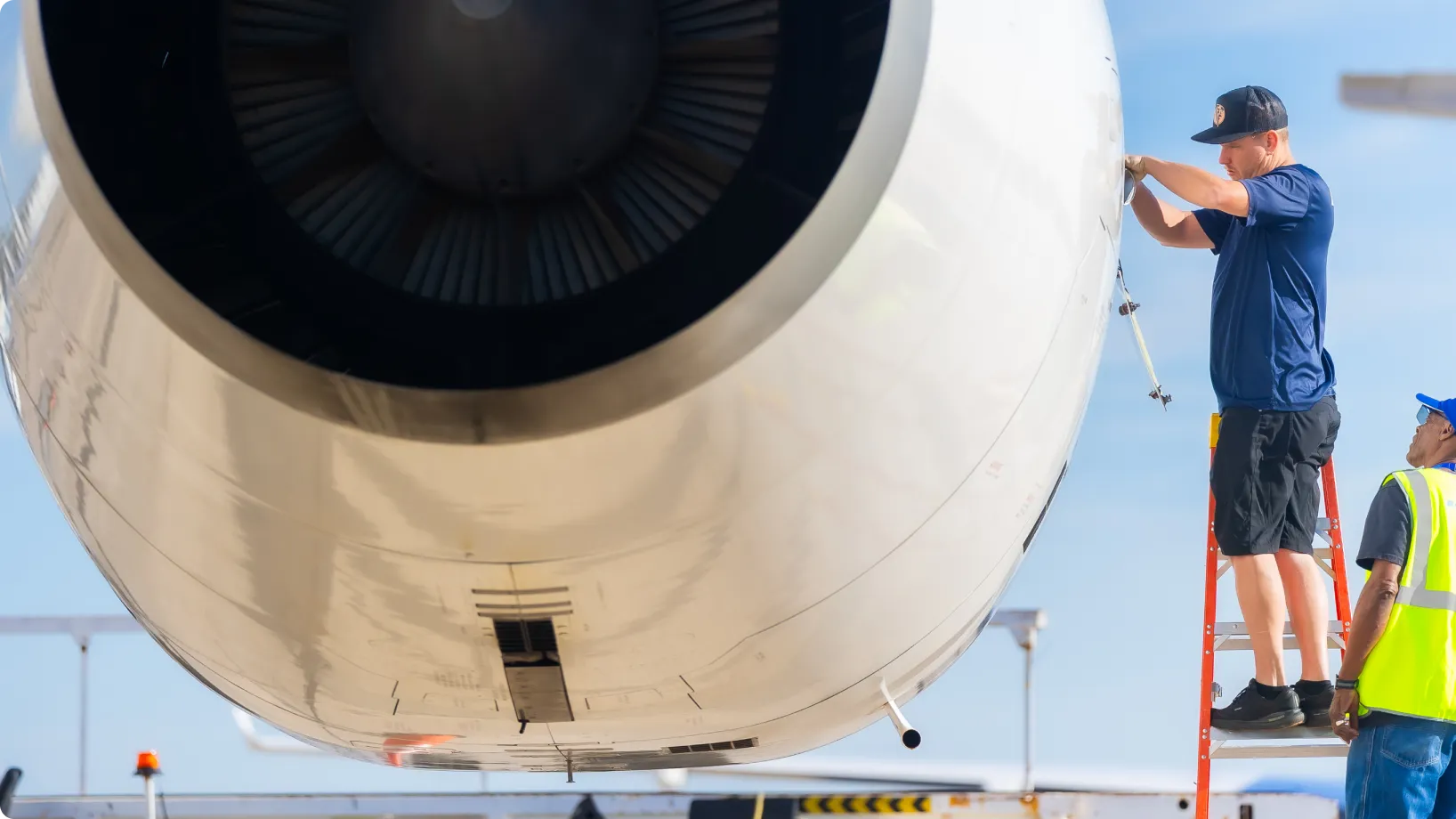 An airplane engine