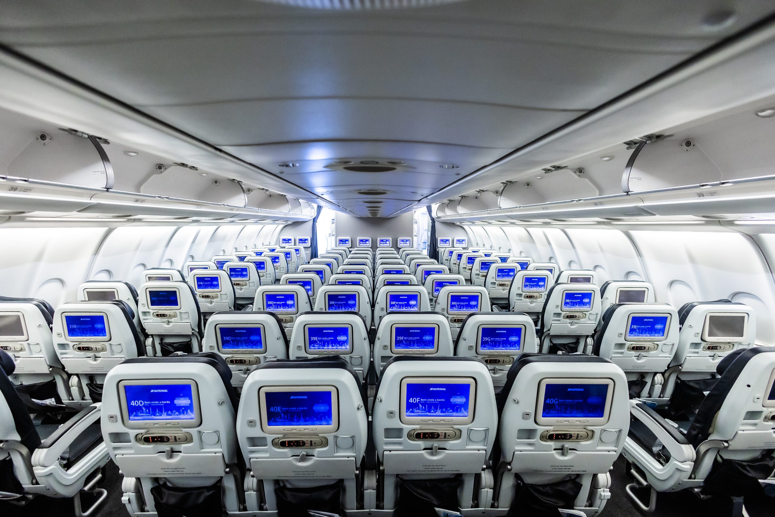plane interior
